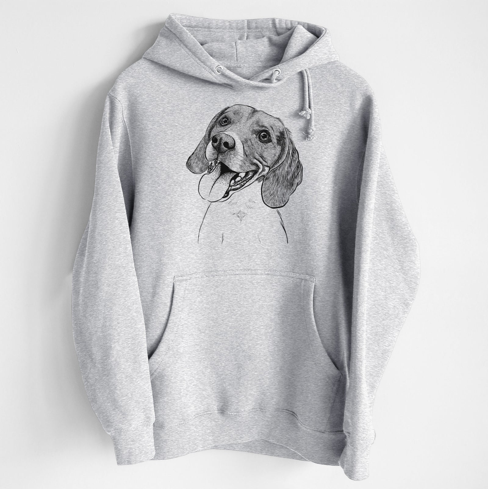 Little Bandit the Beagle- Heavyweight Fleece Hoodie
