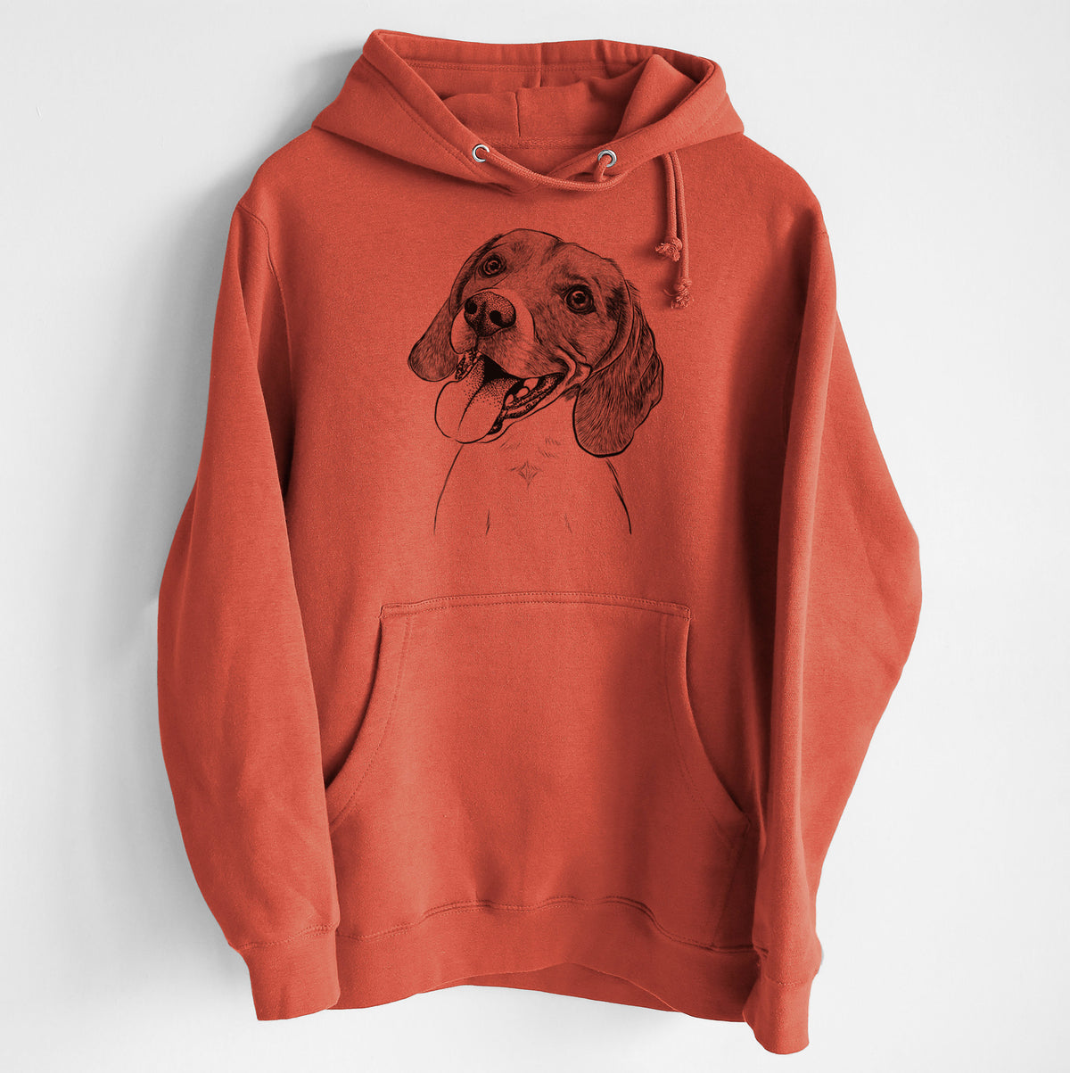 Little Bandit the Beagle- Heavyweight Fleece Hoodie