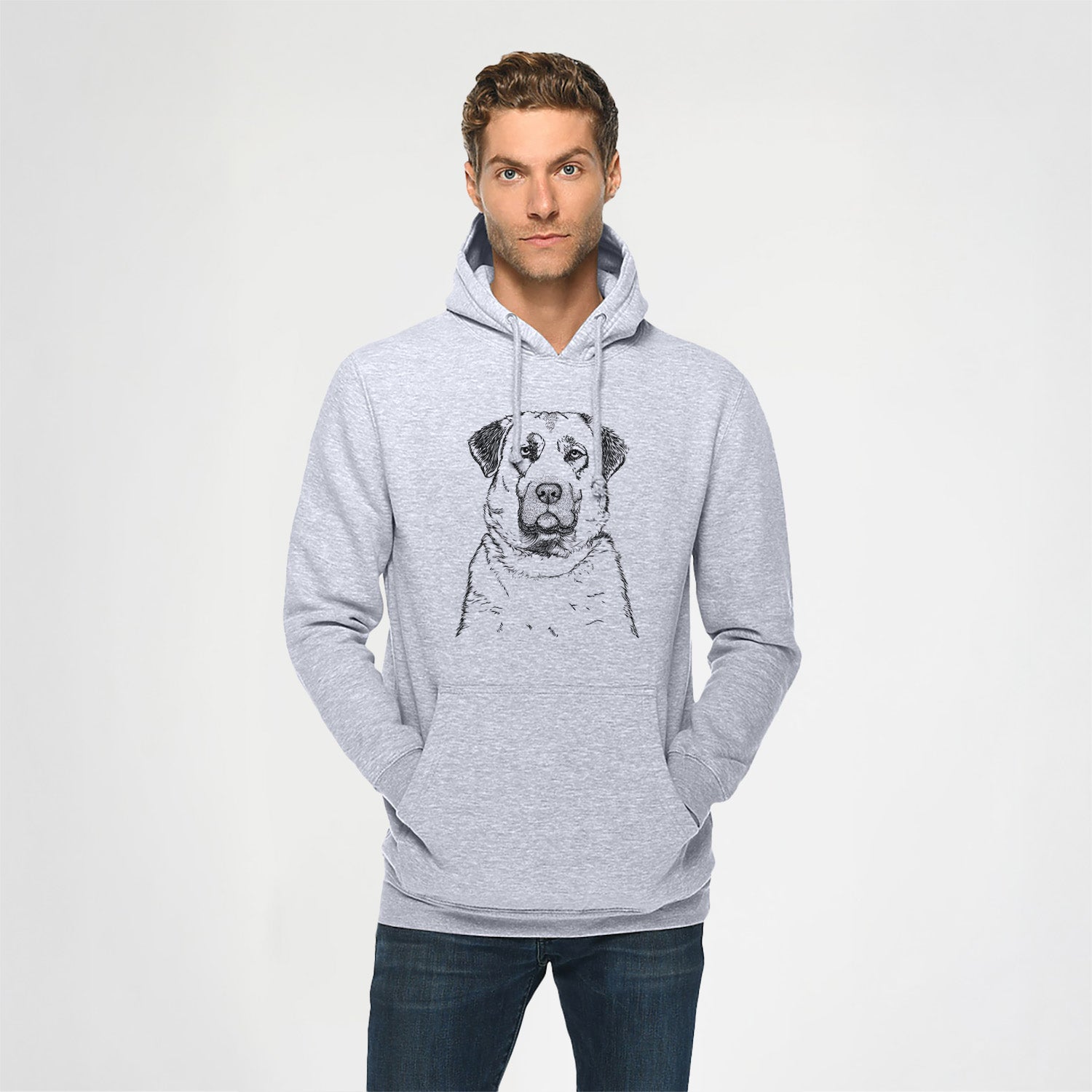 Loca the Anatolian Shepherd- Heavyweight Fleece Hoodie