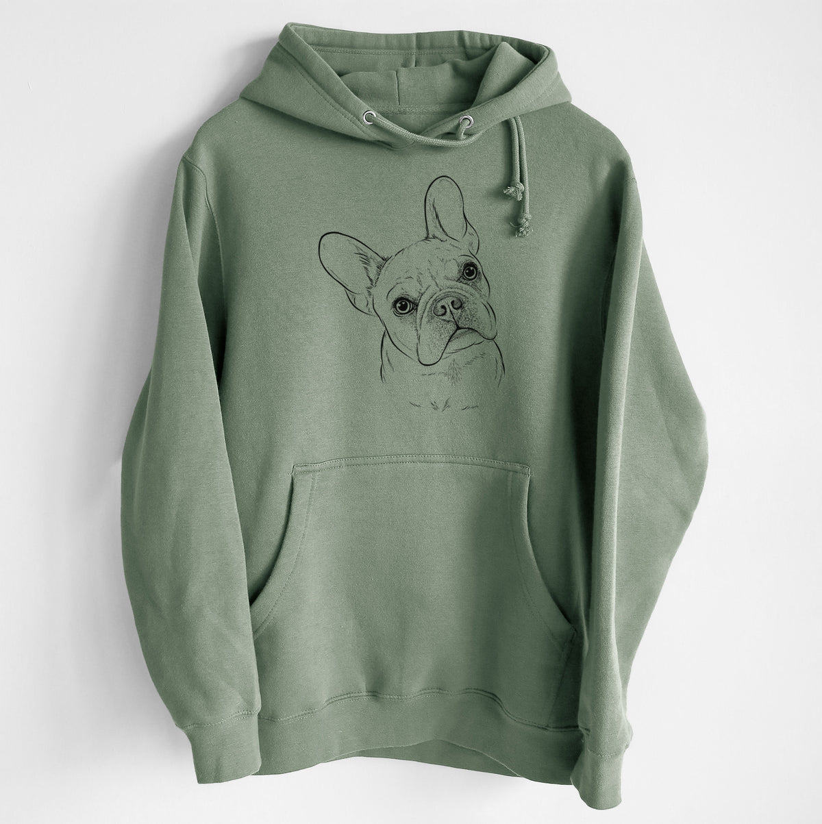 Loki the French Bulldog- Heavyweight Fleece Hoodie