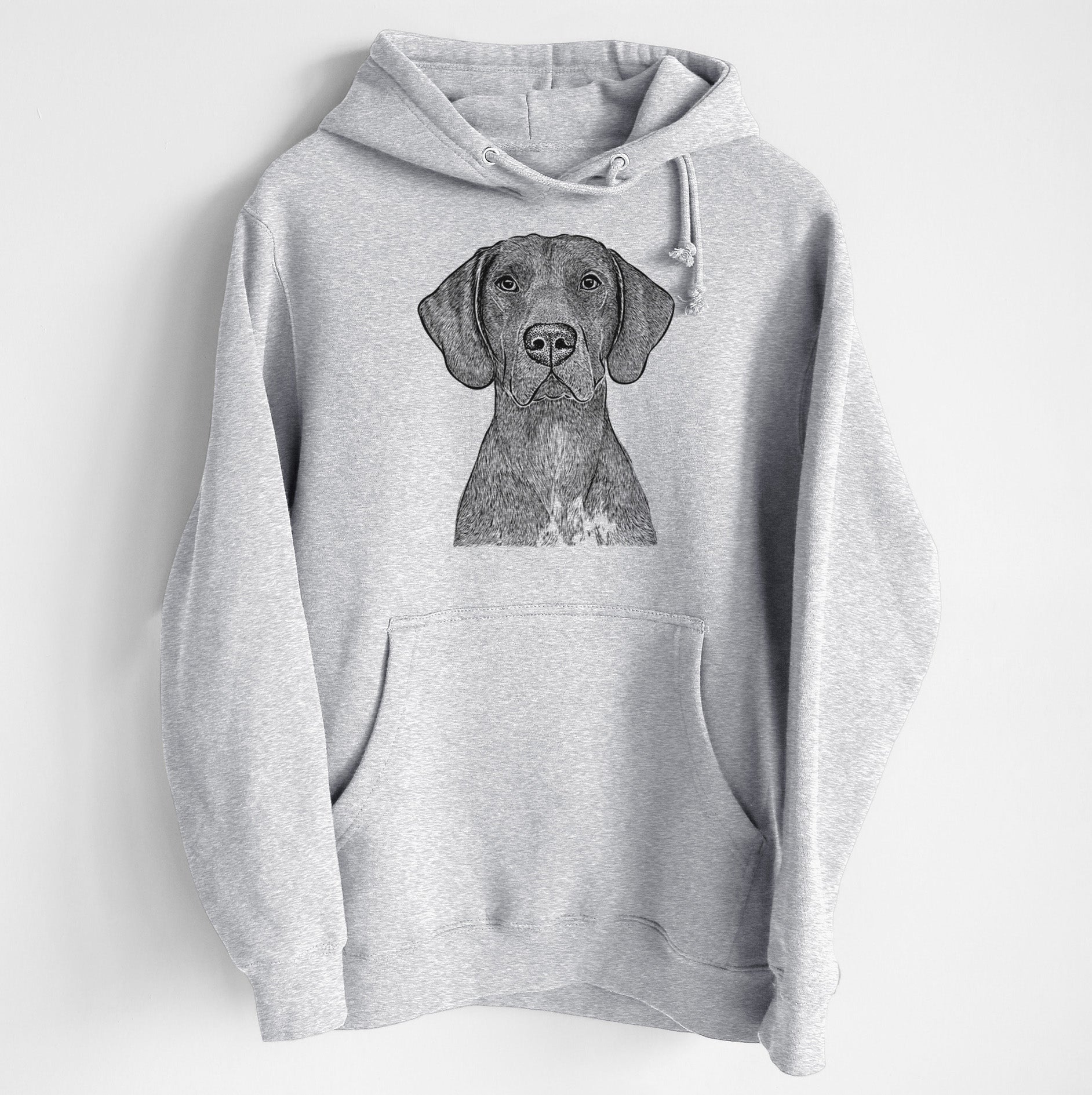 Lucifer the German Shorthaired Pointer- Heavyweight Fleece Hoodie