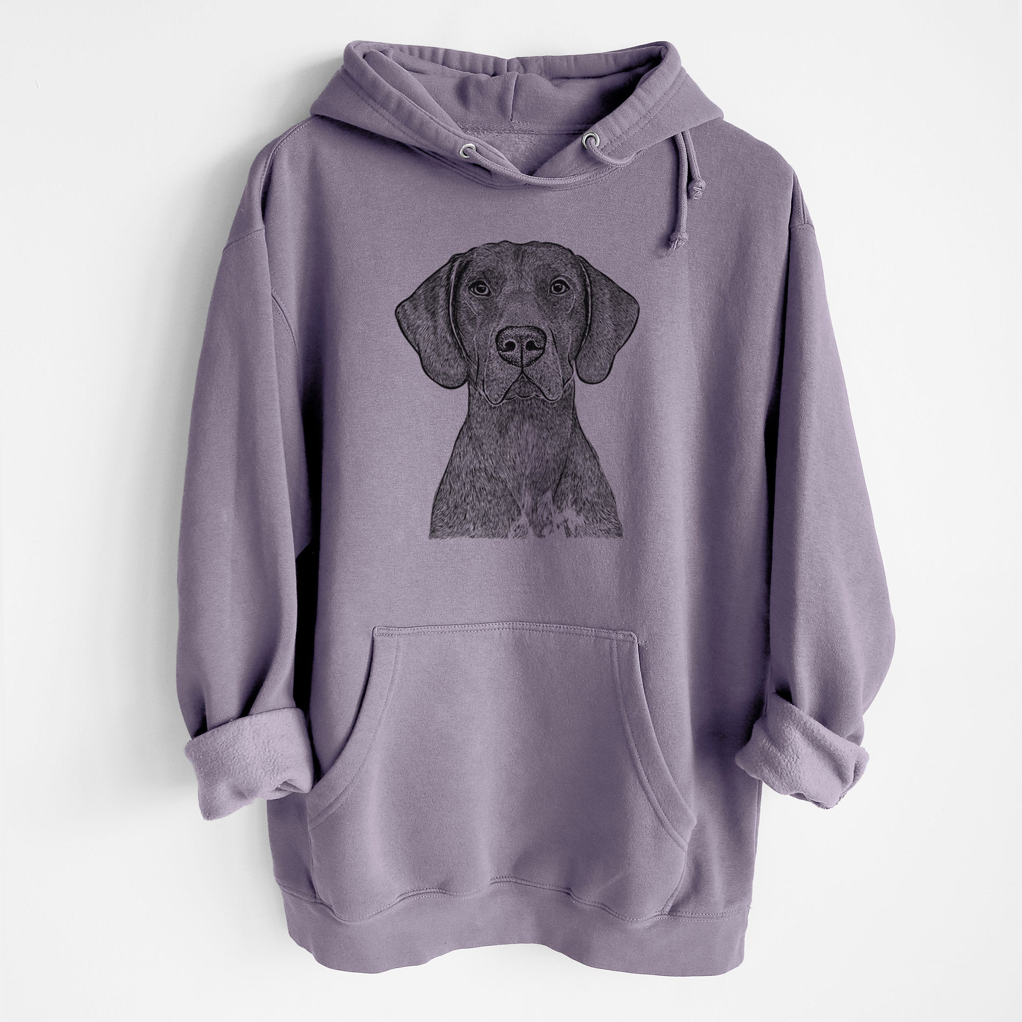 Lucifer the German Shorthaired Pointer- Heavyweight Fleece Hoodie