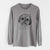 Bare Lucy the Shorkie - Men's Heavyweight 100% Cotton Long Sleeve