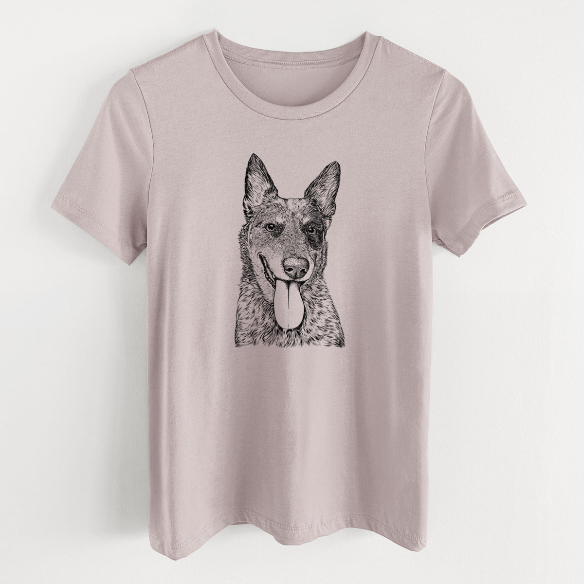 Bare Madison the Blue Heeler - Women's Lightweight Relaxed Fit 100% Cotton Crewneck