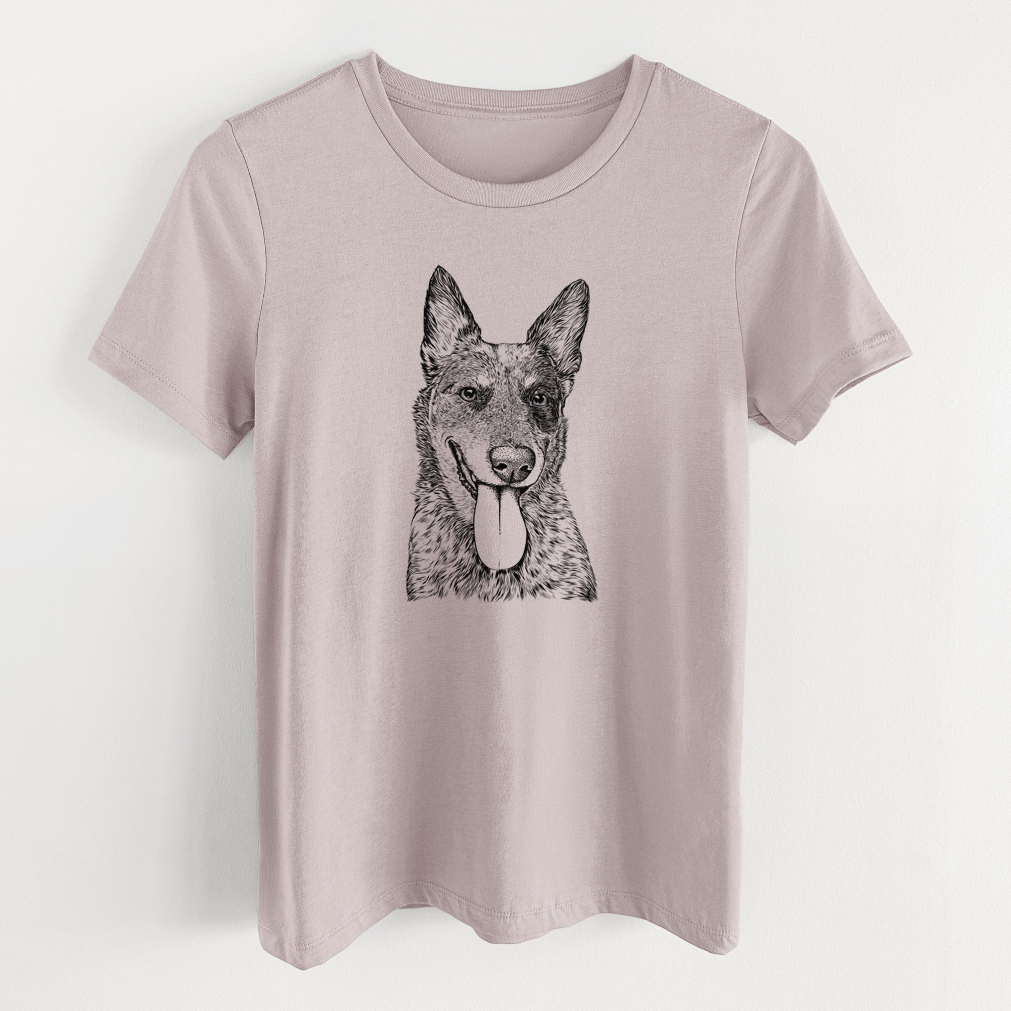 Bare Madison the Blue Heeler - Women's Lightweight Relaxed Fit 100% Cotton Crewneck