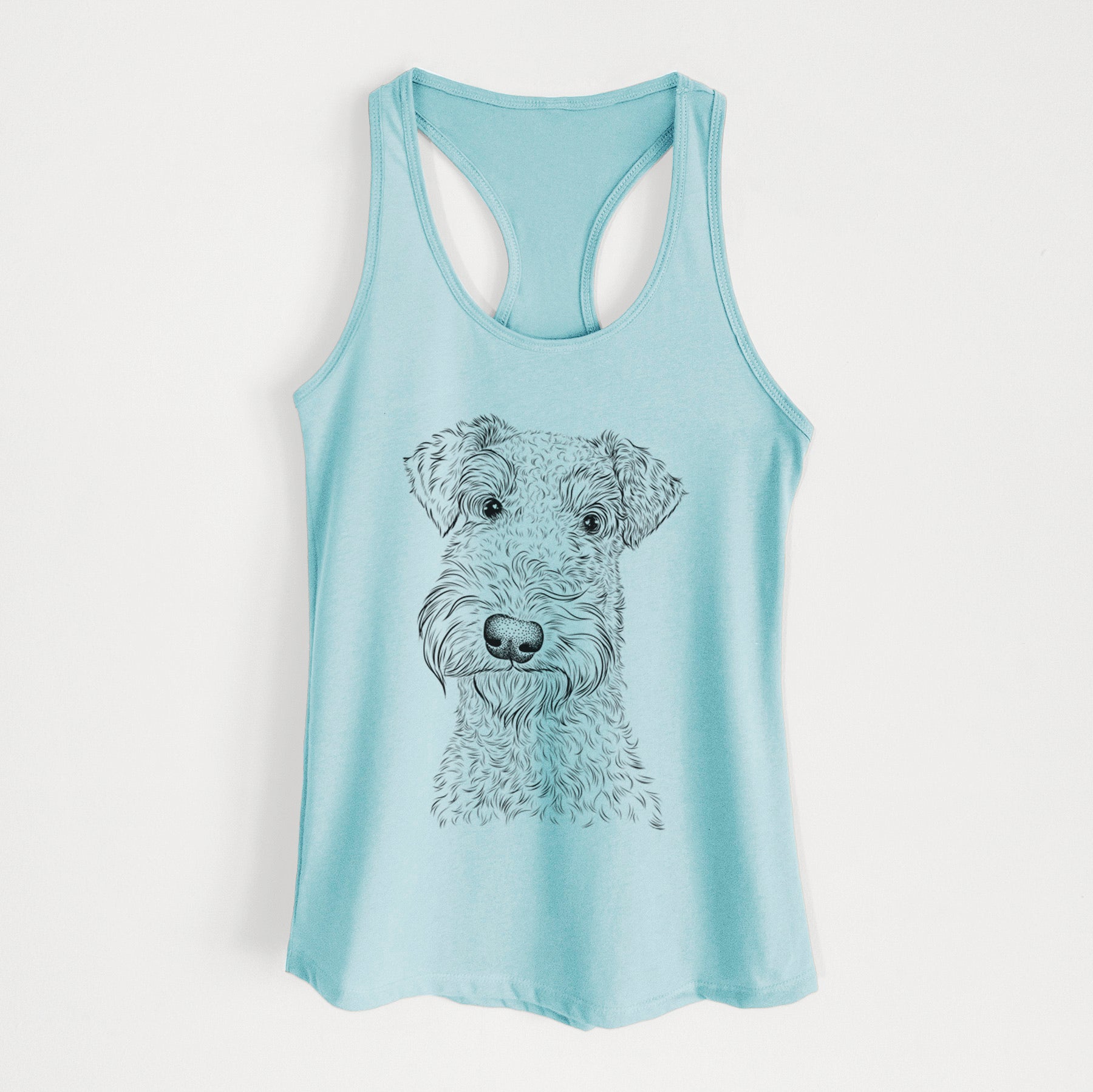 Roc Haven Maggie May the Airedale Terrier - Women's Racerback Tanktop