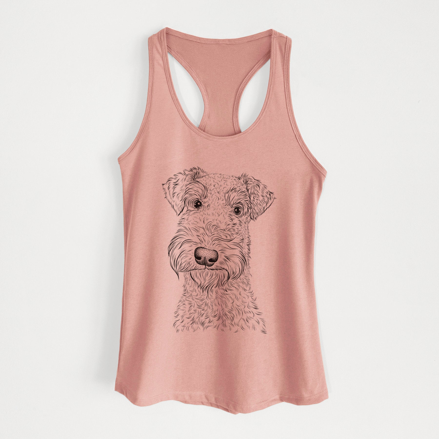 Roc Haven Maggie May the Airedale Terrier - Women's Racerback Tanktop