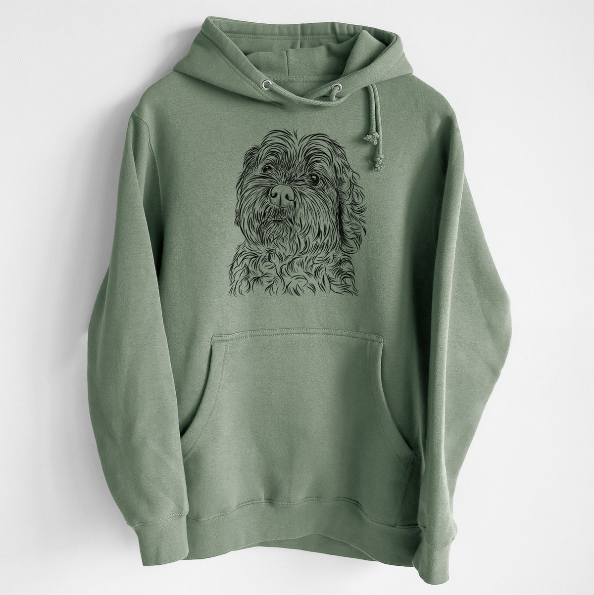Maggie Girl the Cockapoo- Heavyweight Fleece Hoodie
