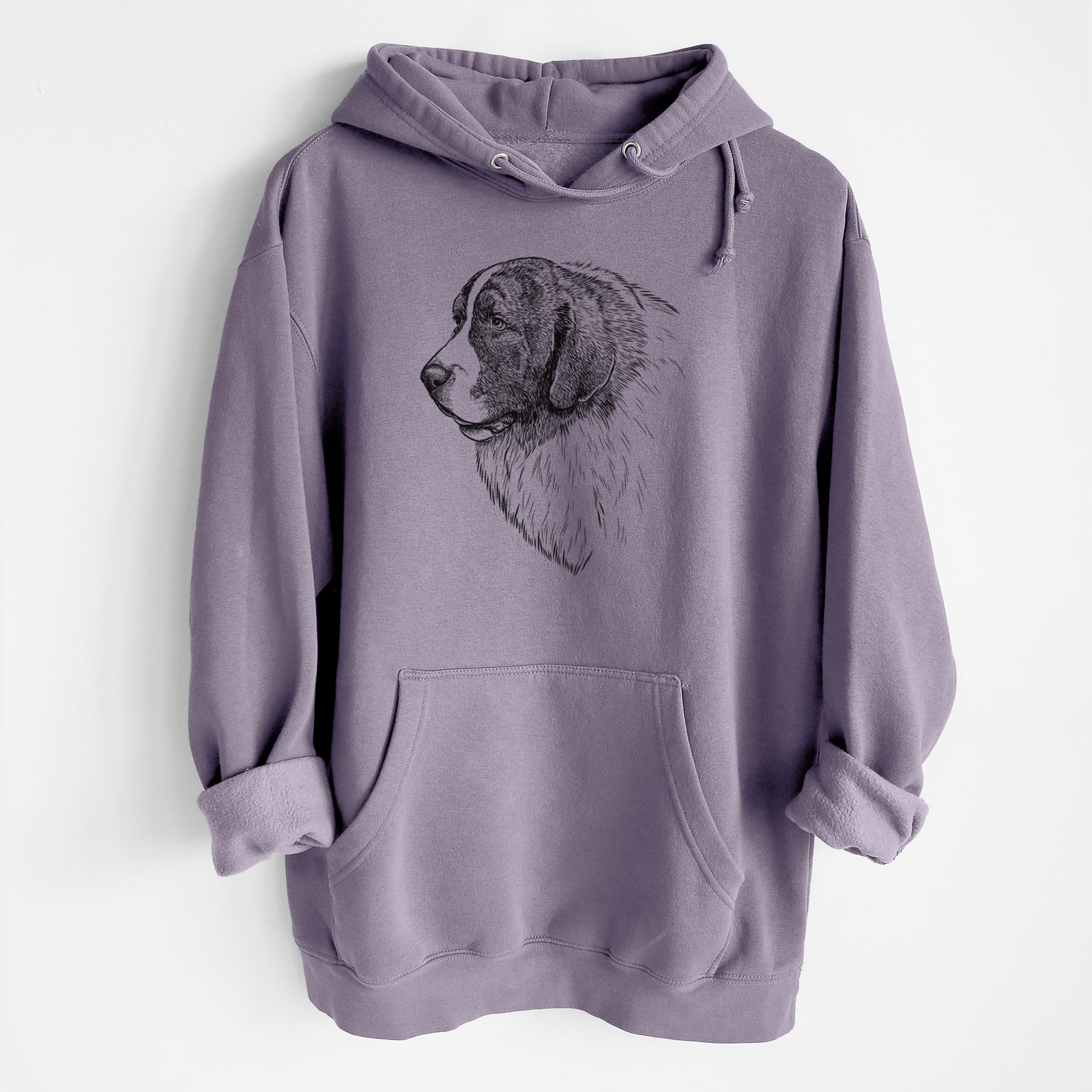 Magnus the Pyrenean Mastiff- Heavyweight Fleece Hoodie