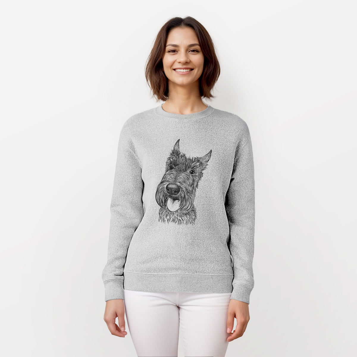 Magnus the Scottish Terrier - Knit Sweatshirt
