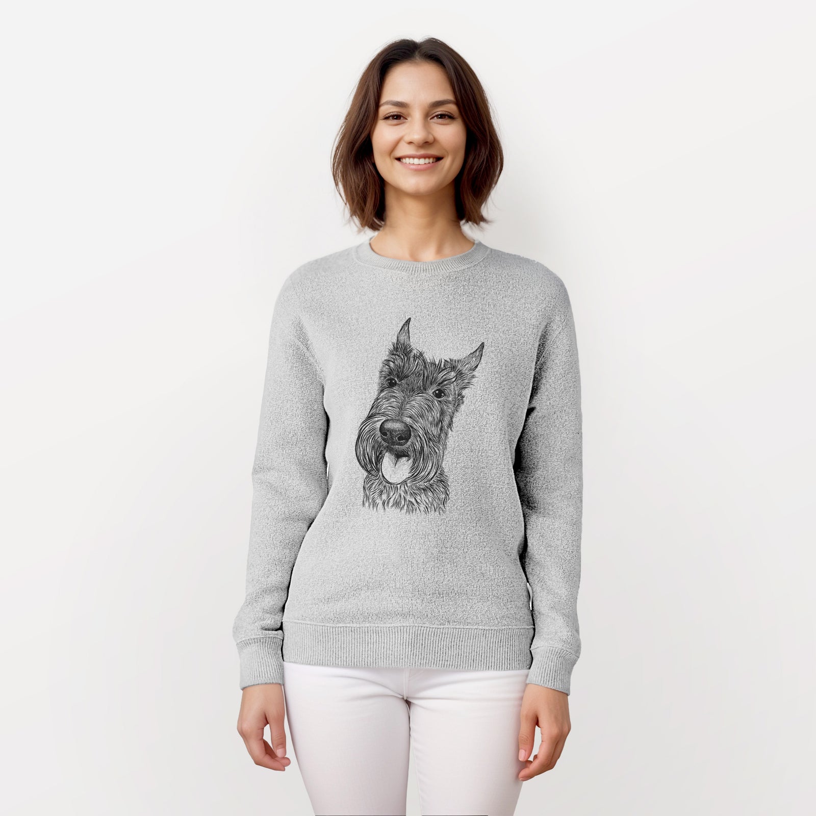 Magnus the Scottish Terrier - Knit Sweatshirt