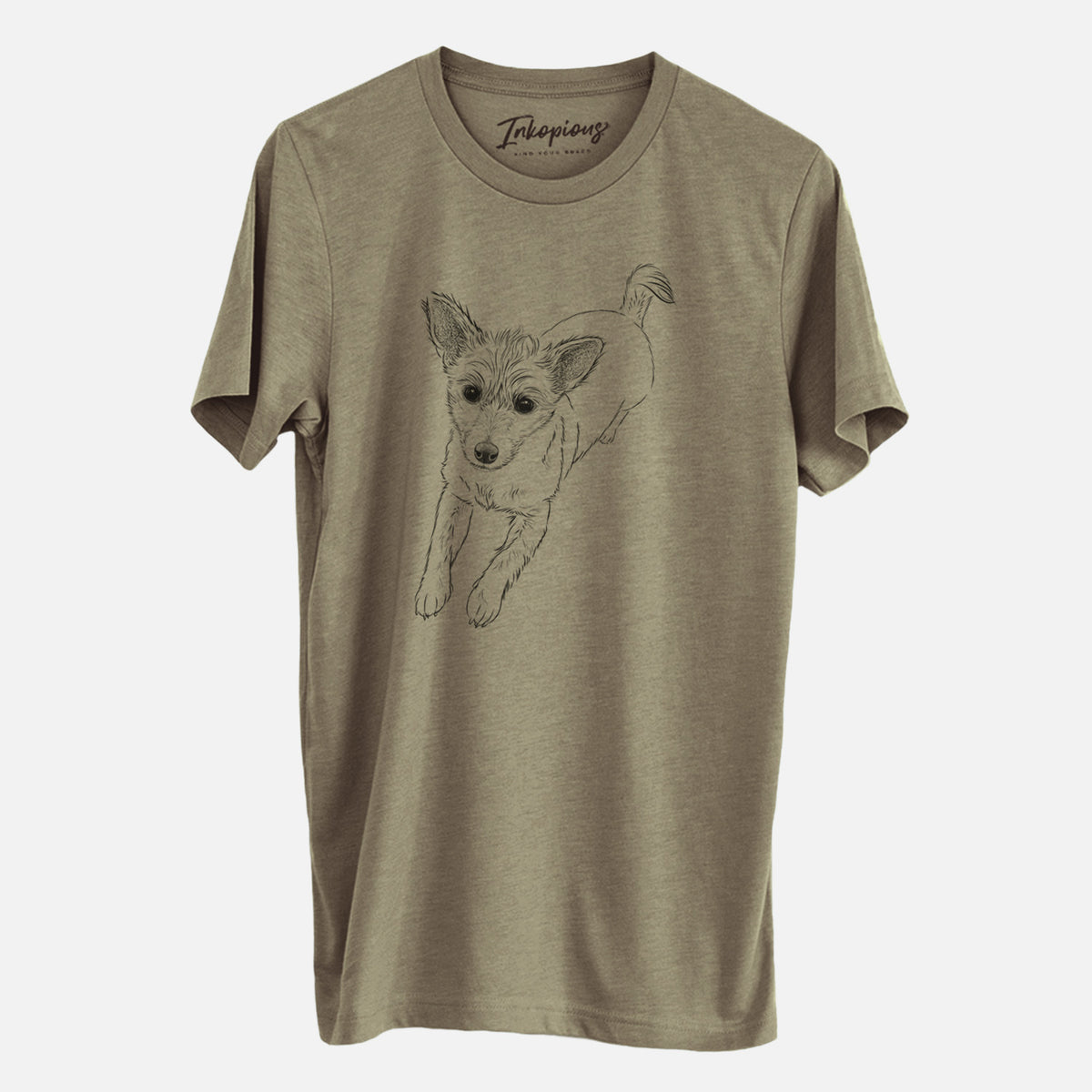 Bare Maisie the Terrier Mix - Unisex Crewneck