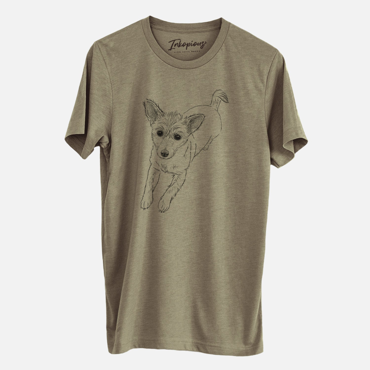 Bare Maisie the Terrier Mix - Unisex Crewneck