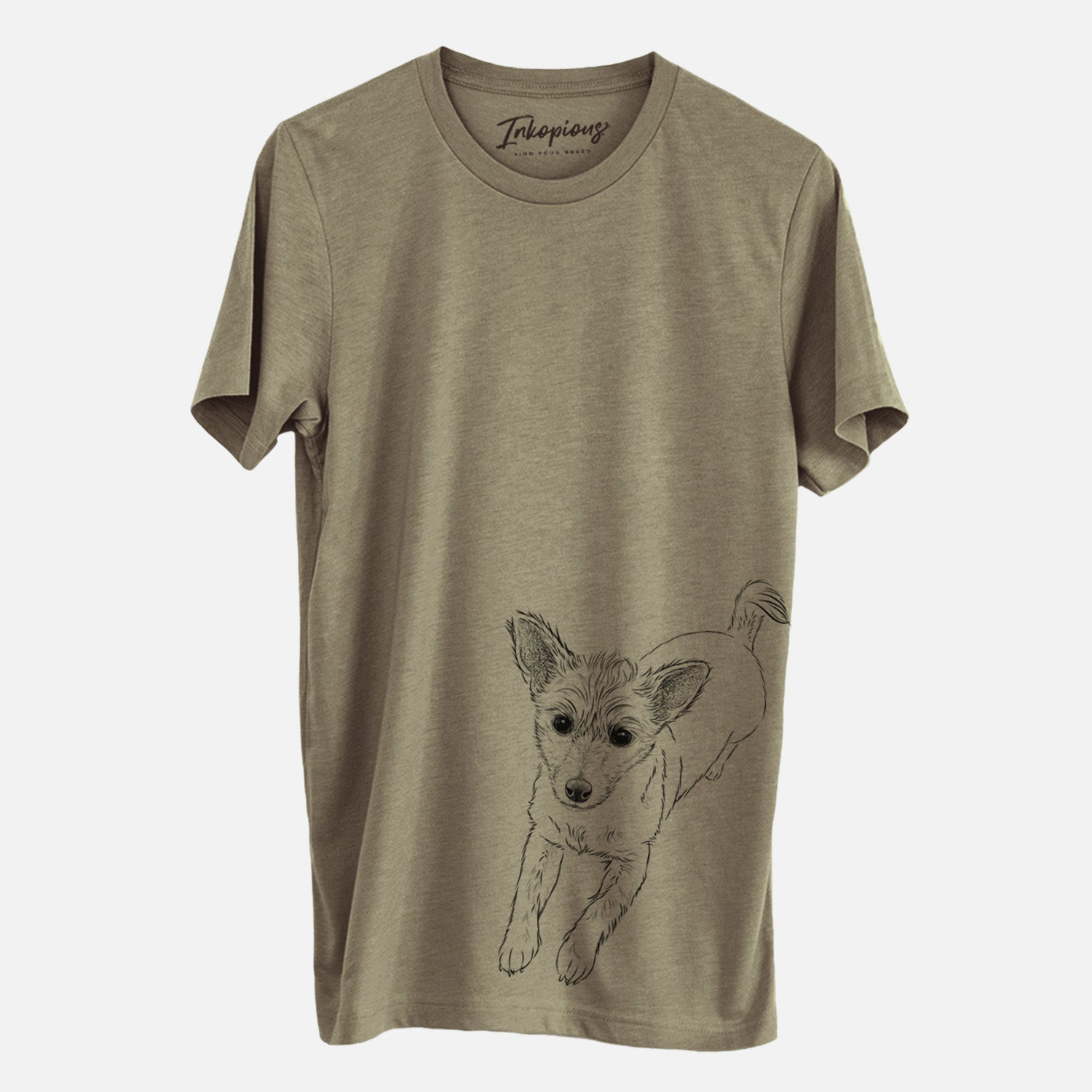Bare Maisie the Terrier Mix - Unisex Crewneck