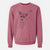 Bare Maisie the Terrier Mix - Unisex Pigment Dyed Crew Sweatshirt