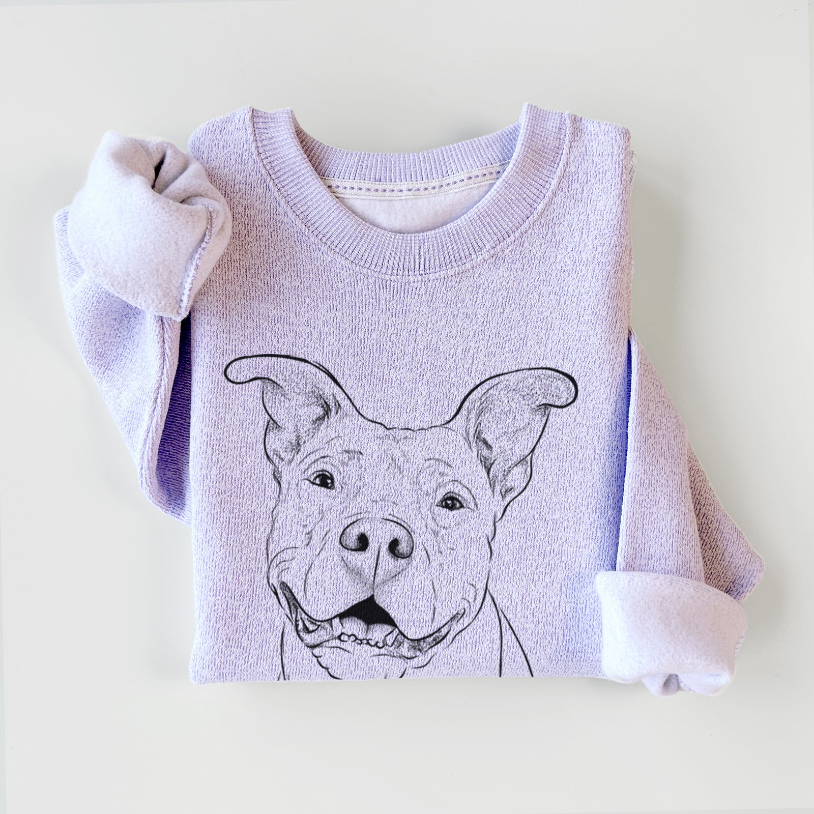 Malibu the Staffordshire Terrier/Pitbull Mix - Knit Sweatshirt