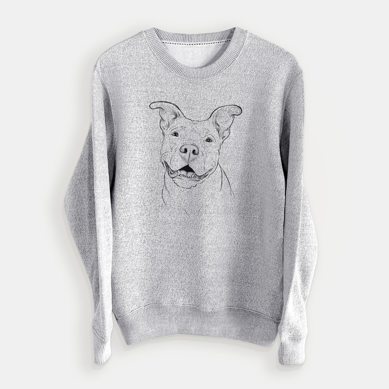 Malibu the Staffordshire Terrier/Pitbull Mix - Knit Sweatshirt