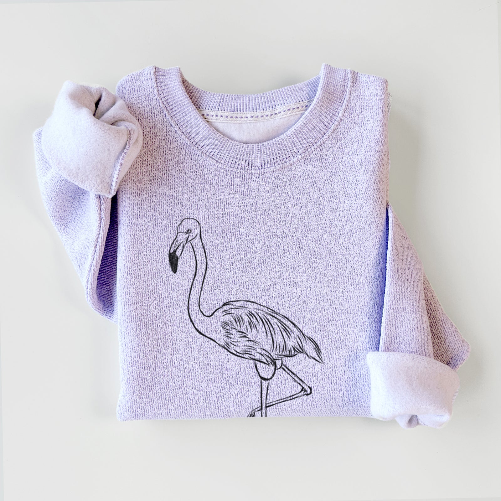 Mango the Flamingo - Knit Sweatshirt