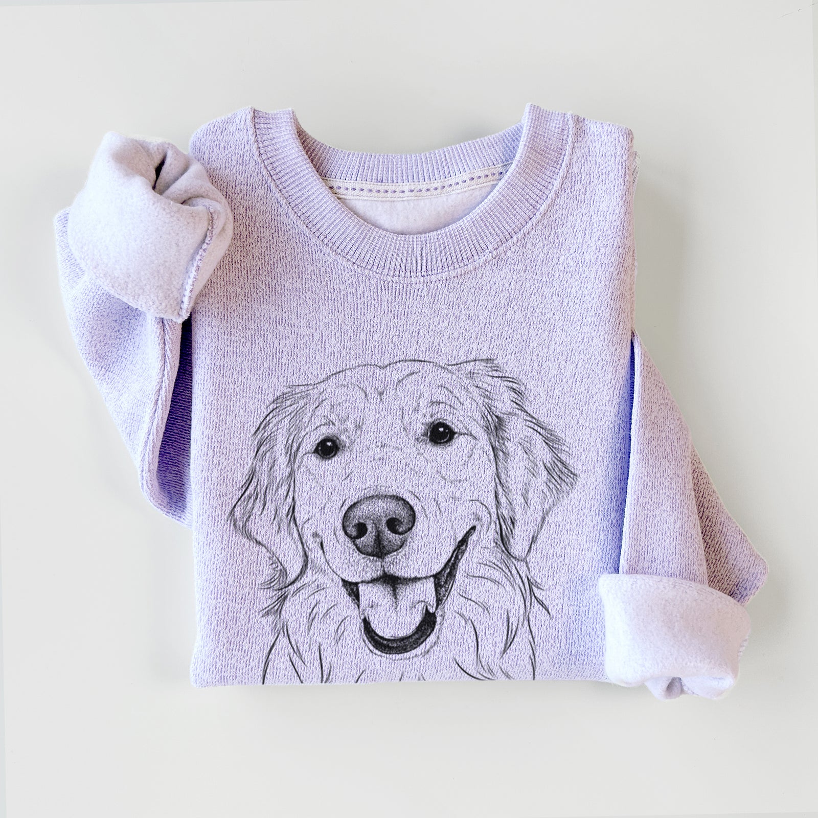 Maple the Golden Retriever - Knit Sweatshirt