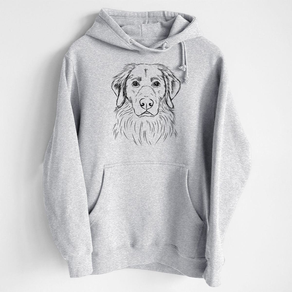 Marley the Golden Retriever- Heavyweight Fleece Hoodie