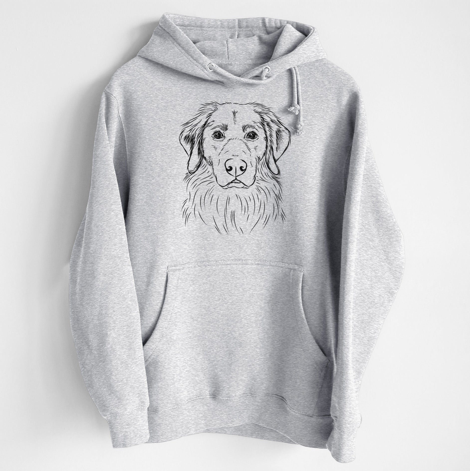 Marley the Golden Retriever- Heavyweight Fleece Hoodie