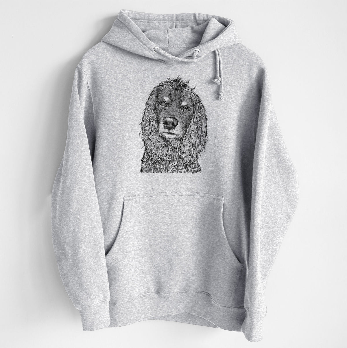 Marley Boy the American Cocker Spaniel- Heavyweight Fleece Hoodie