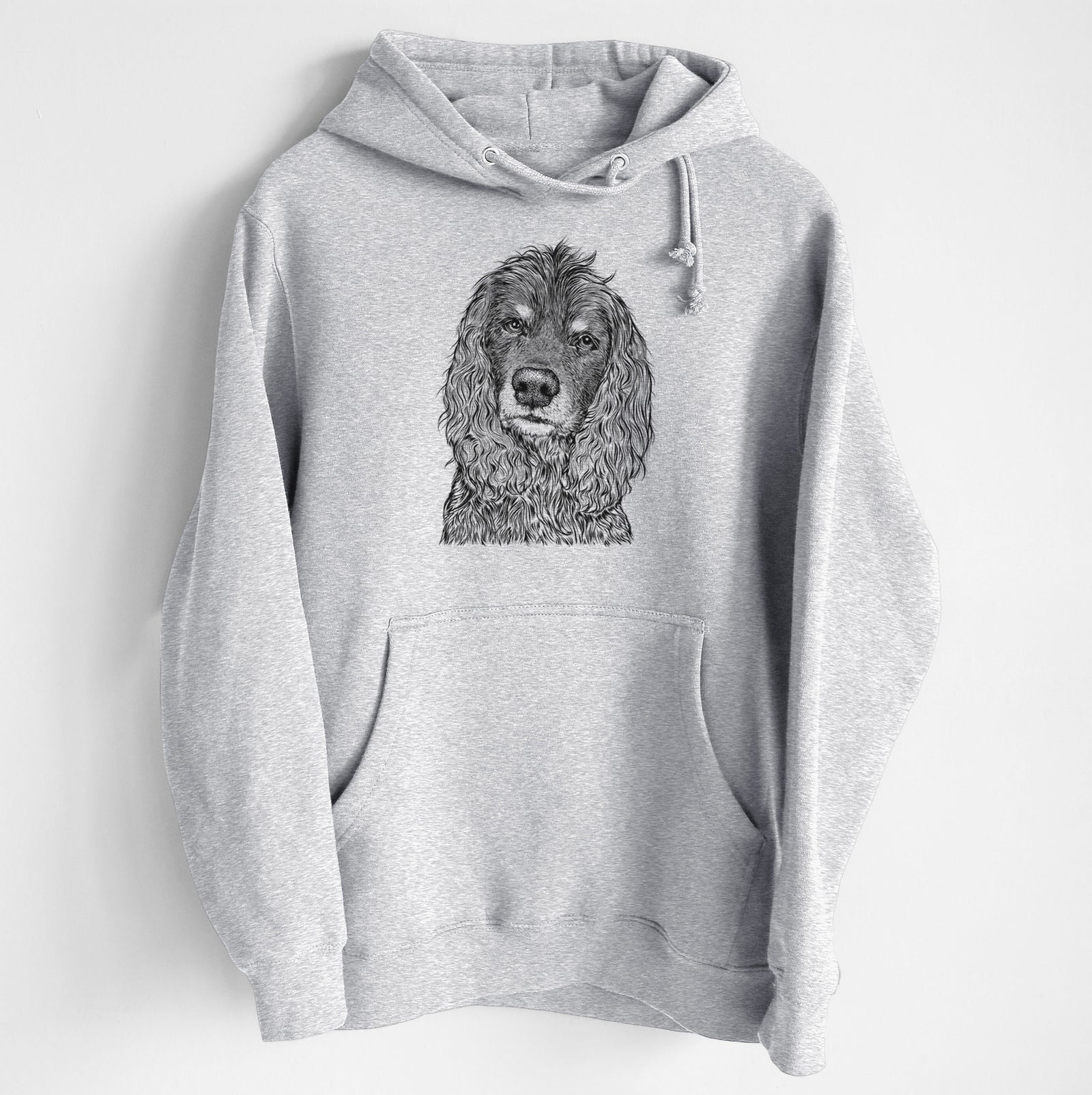 Marley Boy the American Cocker Spaniel- Heavyweight Fleece Hoodie