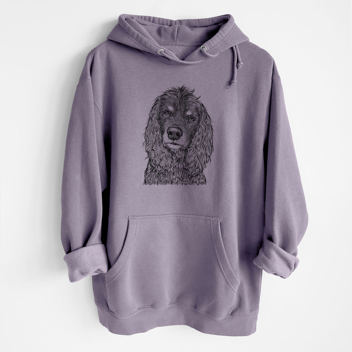 Marley Boy the American Cocker Spaniel- Heavyweight Fleece Hoodie