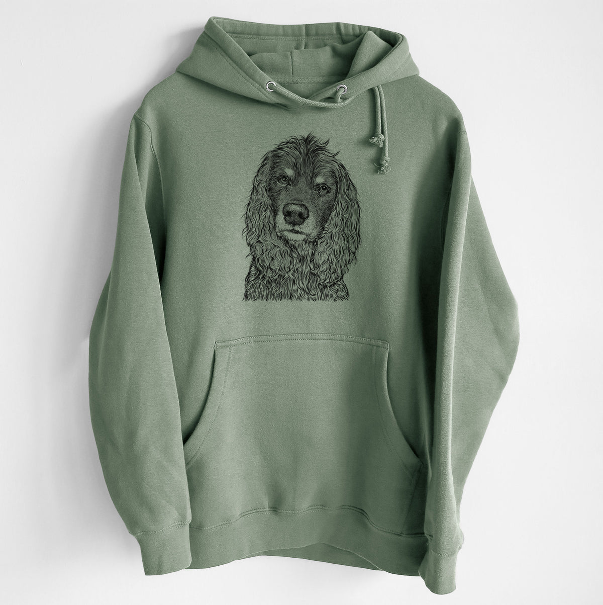 Marley Boy the American Cocker Spaniel- Heavyweight Fleece Hoodie
