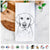 Marley Sue the Labradoodle Tea Towel