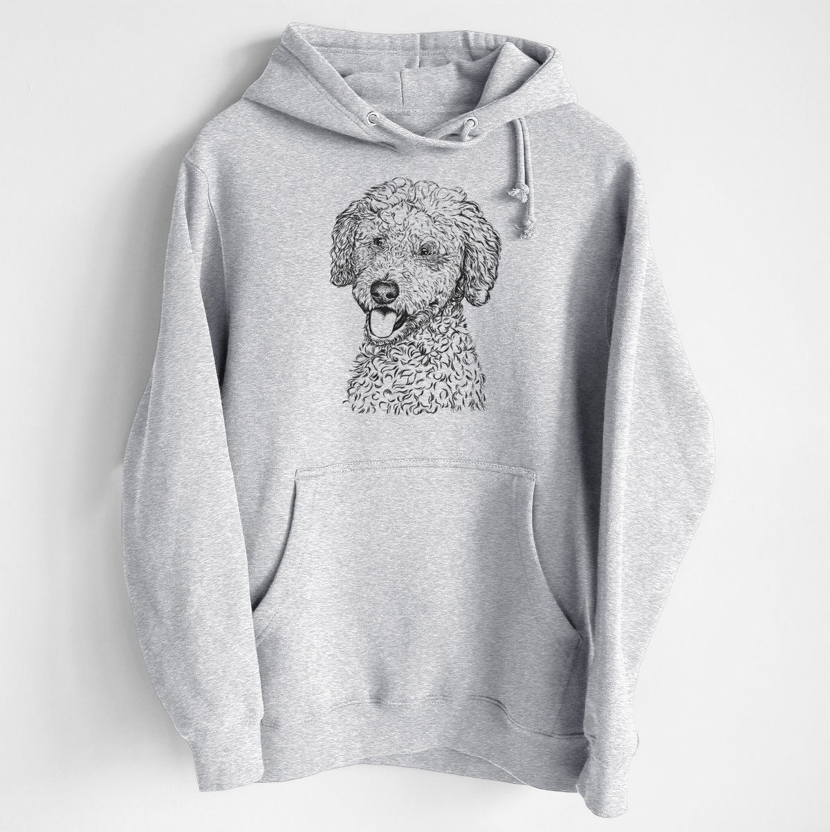 Marlow the Goldendoodle- Heavyweight Fleece Hoodie