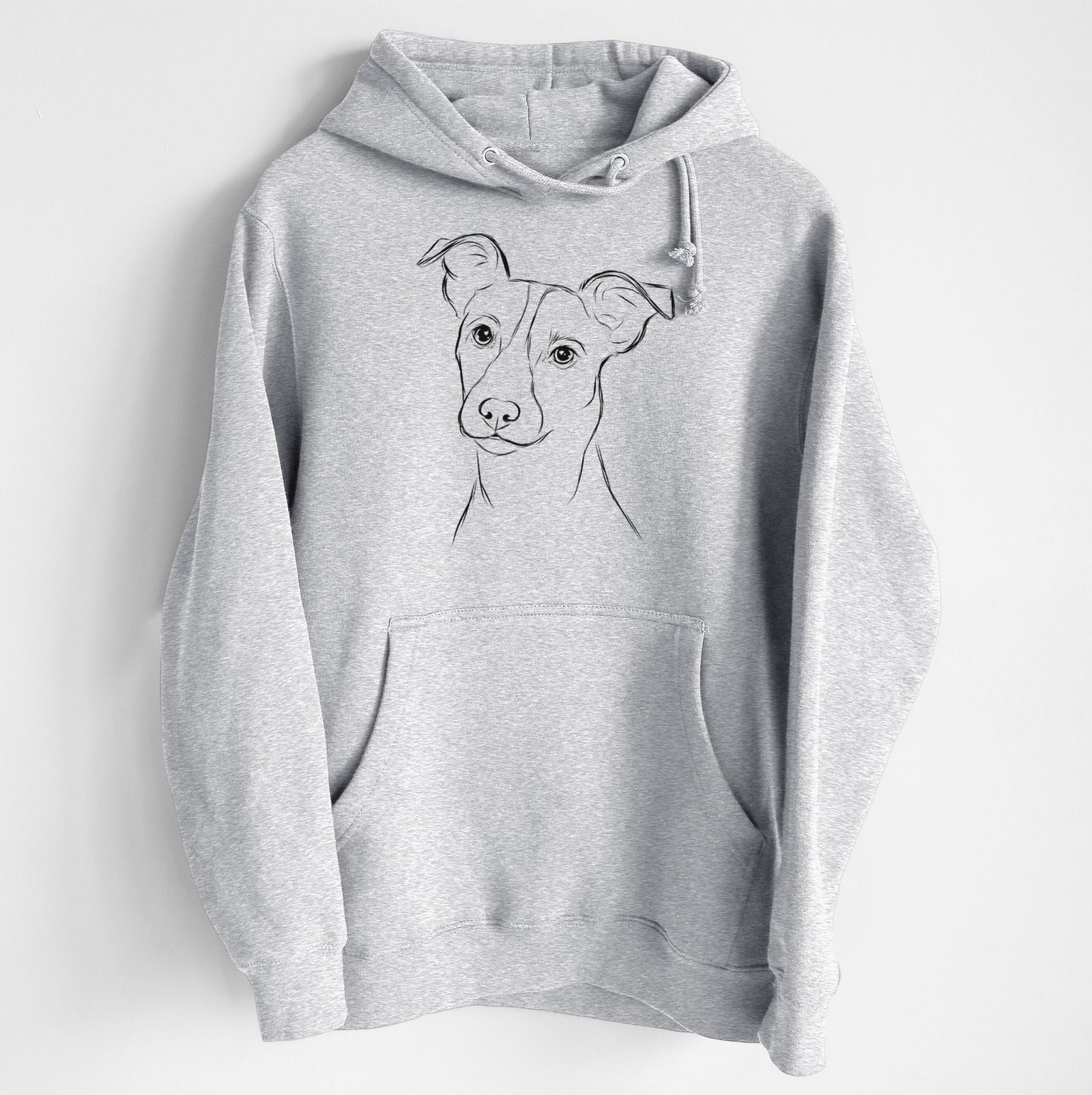 Max the Jack Russell Terrier- Heavyweight Fleece Hoodie