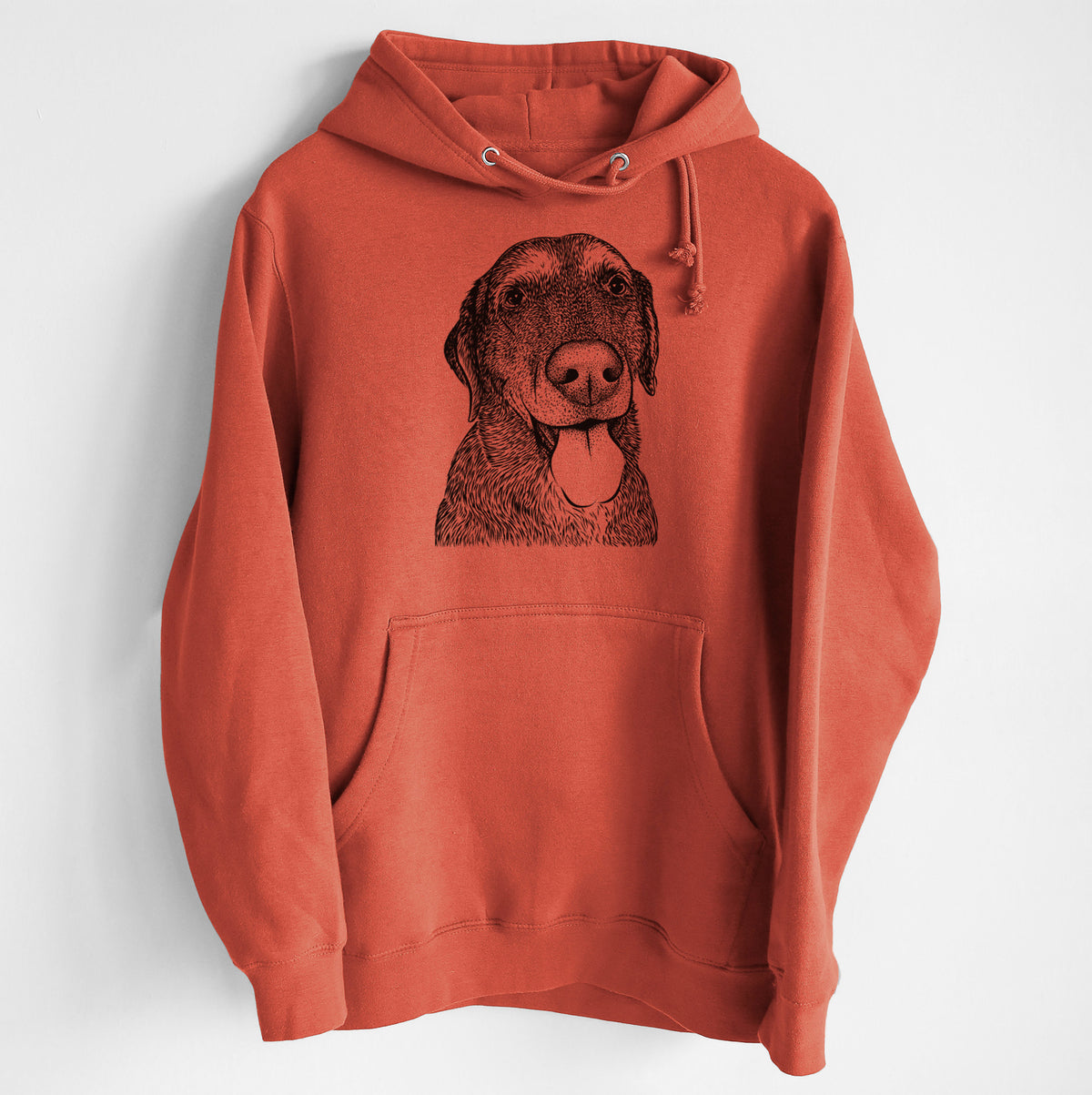 Max the Labrador Retriever- Heavyweight Fleece Hoodie