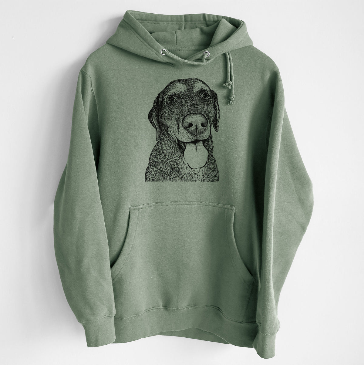 Max the Labrador Retriever- Heavyweight Fleece Hoodie