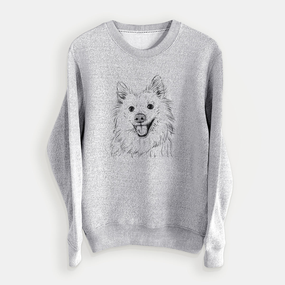 Miki the American Eskimo - Knit Sweatshirt
