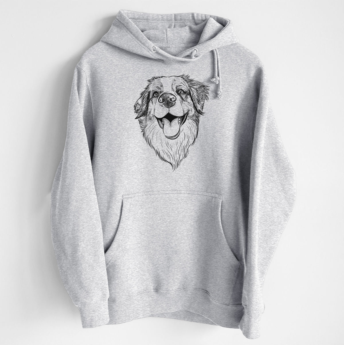 Mila the Australian Shepherd- Heavyweight Fleece Hoodie