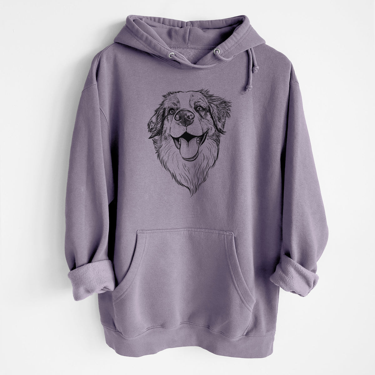 Mila the Australian Shepherd- Heavyweight Fleece Hoodie