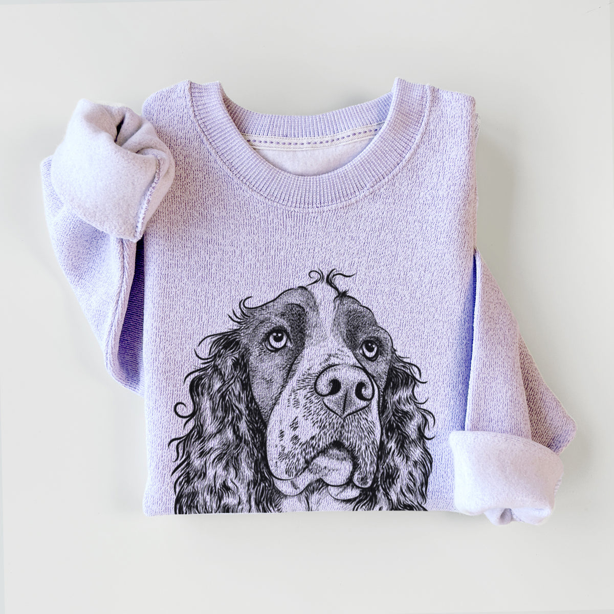 Millie Mae the English Springer Spaniel - Knit Sweatshirt