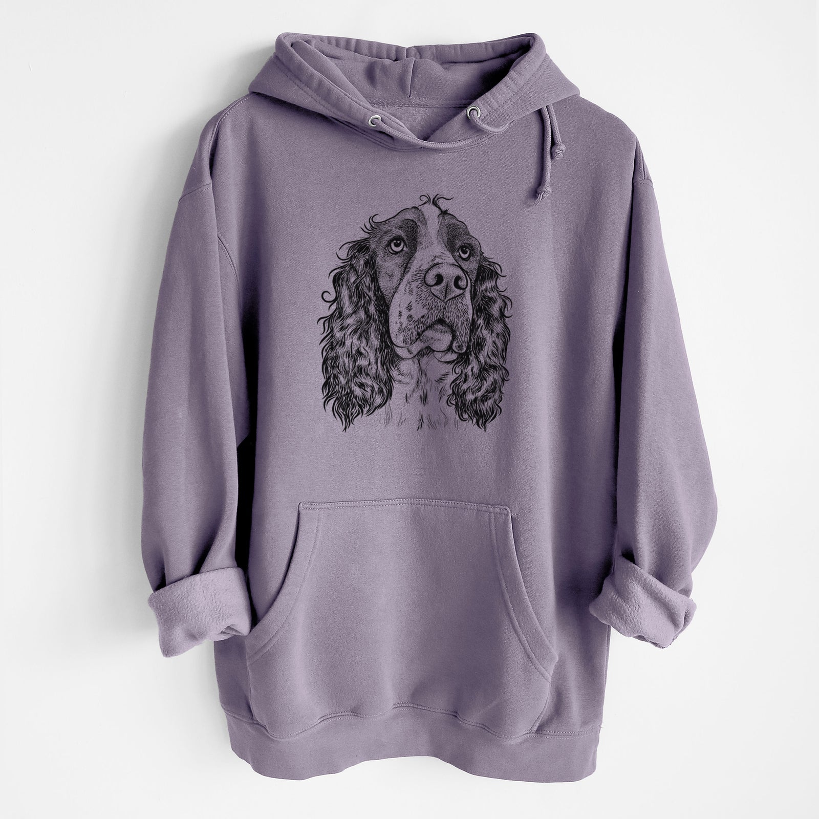 Millie Mae the English Springer Spaniel- Heavyweight Fleece Hoodie