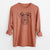 Bare Milton the Schnauzer - Men's Heavyweight 100% Cotton Long Sleeve