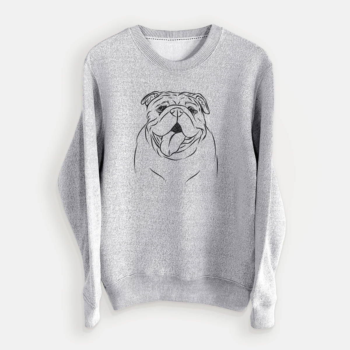 Missy Moo the English Bulldog - Knit Sweatshirt
