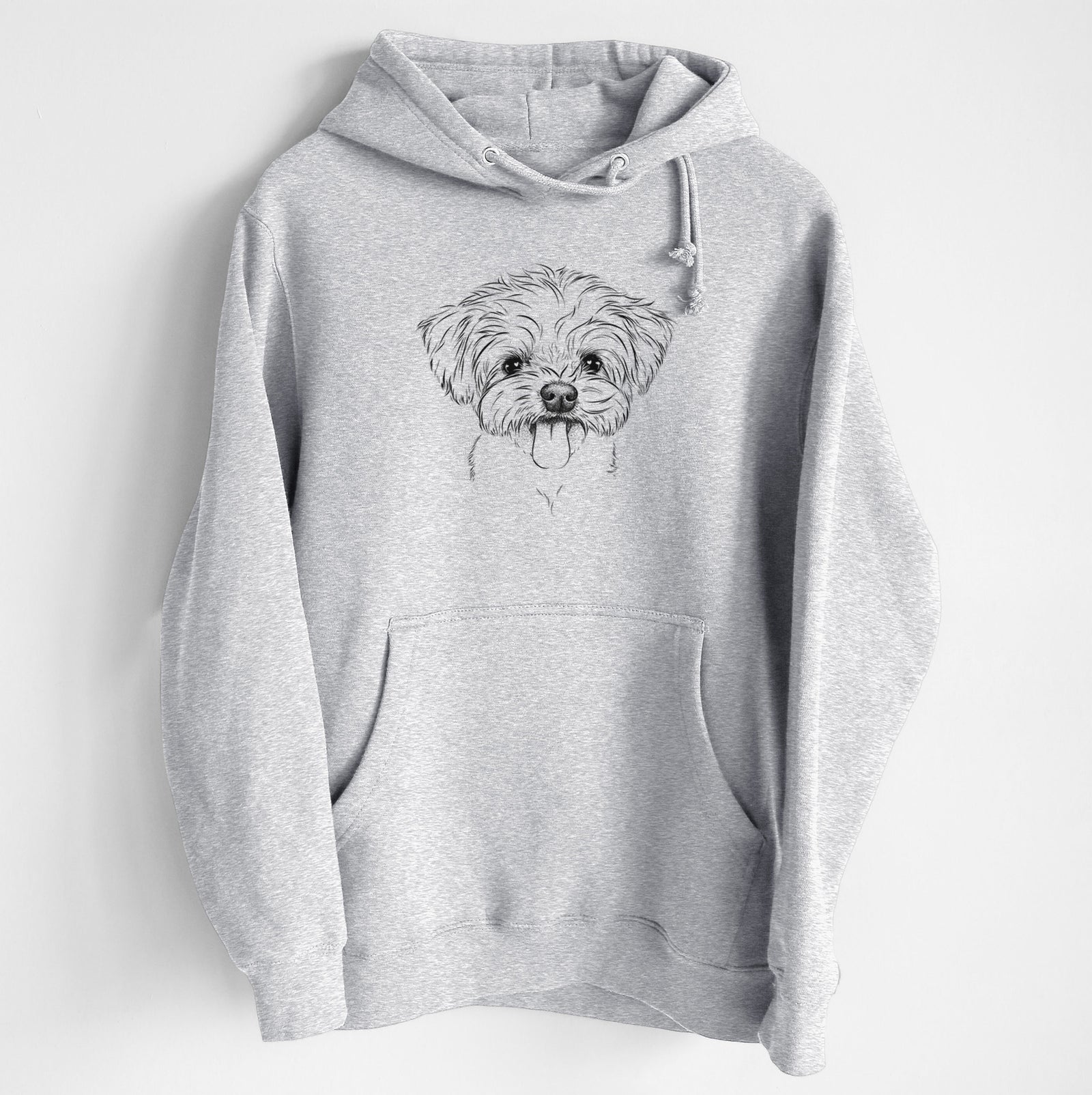 Mochi the Maltese- Heavyweight Fleece Hoodie