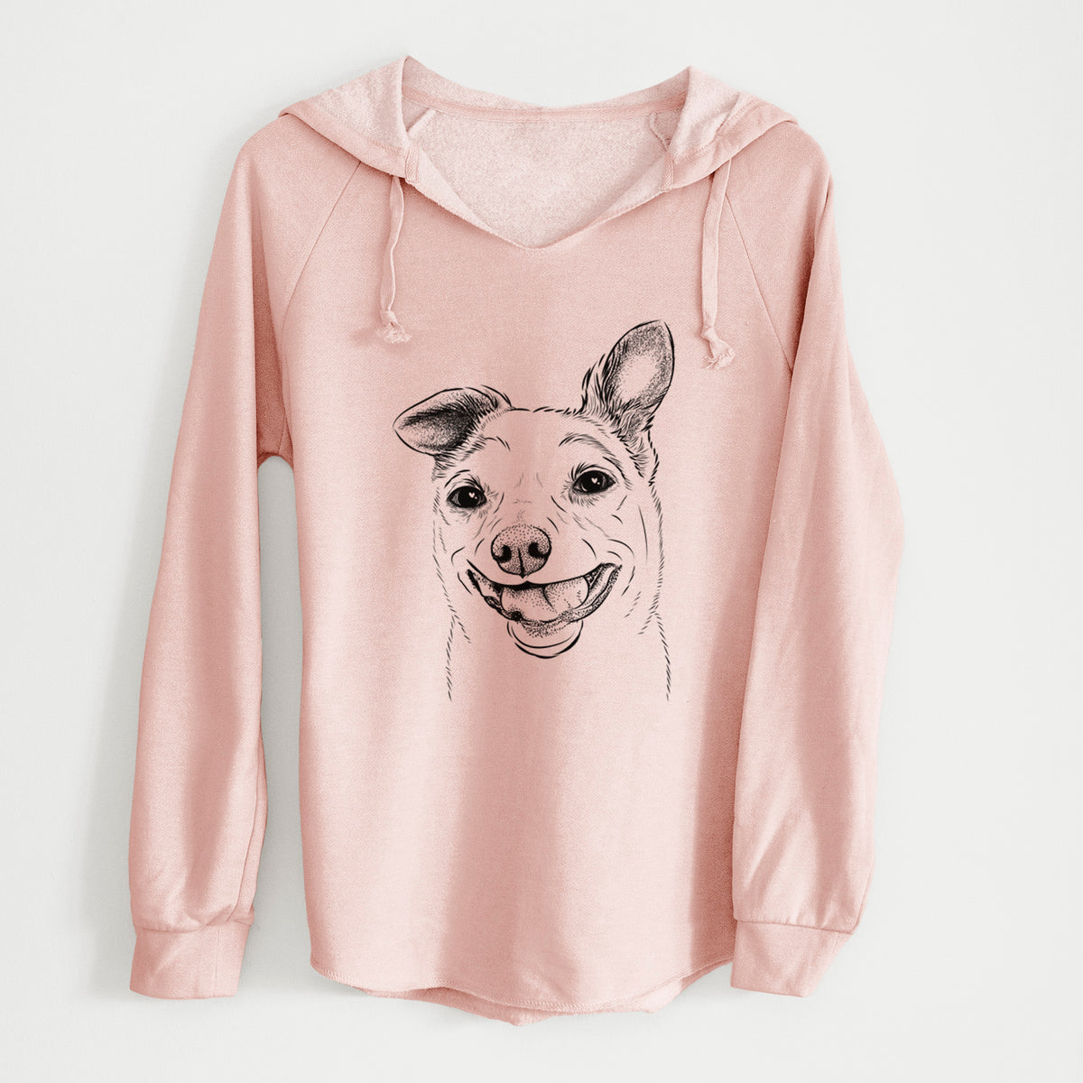 Bare Mortimer the Mixed Breed - Cali Wave Hooded Sweatshirt