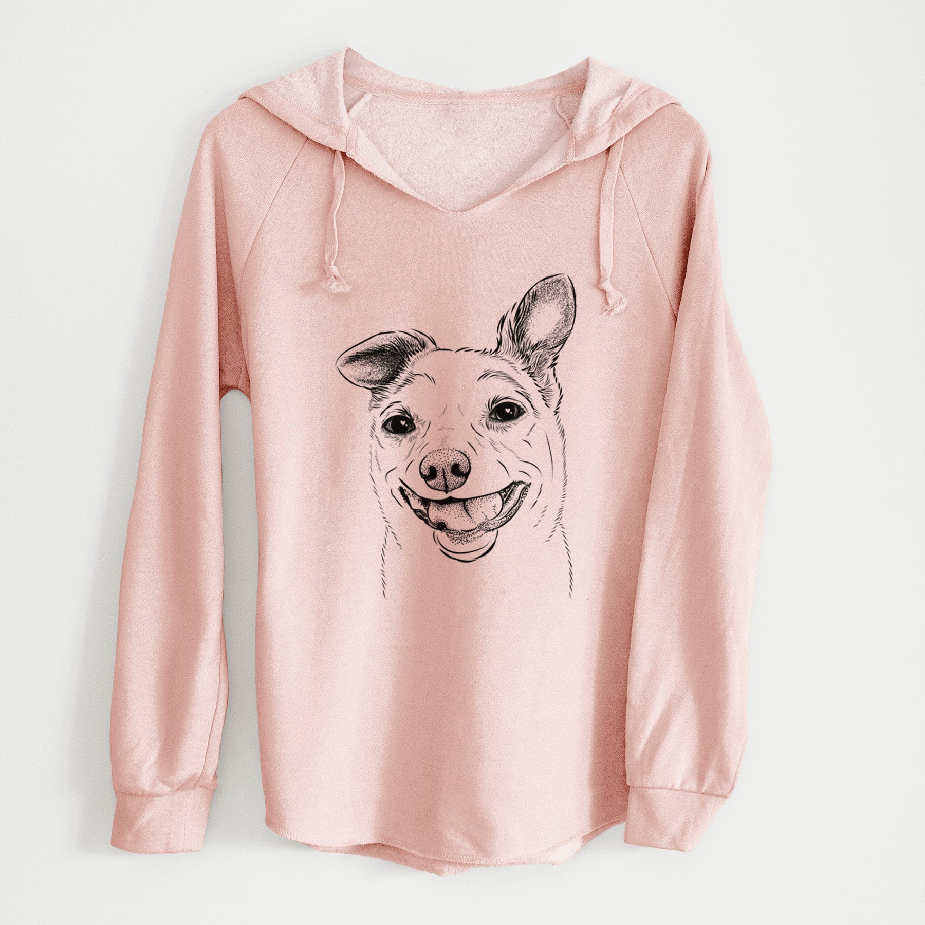 Bare Mortimer the Mixed Breed - Cali Wave Hooded Sweatshirt