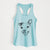 Mortimer the Mixed Breed - Women's Racerback Tanktop