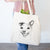 Mortimer the Mixed Breed - Tote Bag