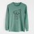 Bare Mr. Gucci Poochi the Maltese - Men's Heavyweight 100% Cotton Long Sleeve