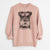 Bare Murphy the Mini Schnauzer - Unisex Pigment Dyed Crew Sweatshirt