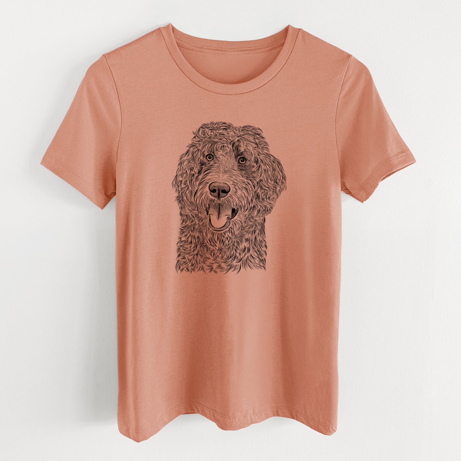 Bare Murr Dog the Labradoodle - Women's Lightweight Relaxed Fit 100% Cotton Crewneck
