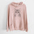 Bare Nell the Tabby Cat - Unisex Pigment Dyed Hoodie